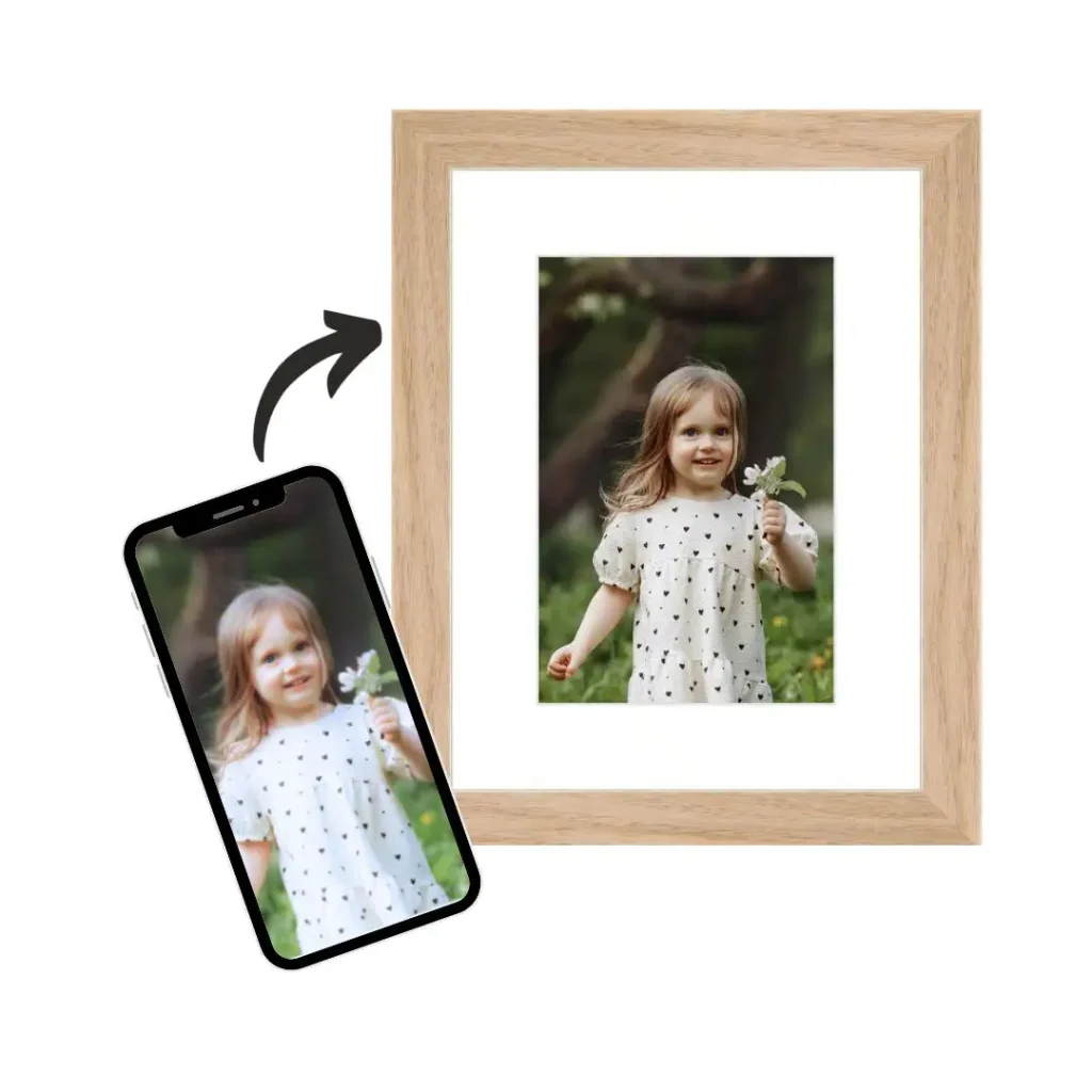 Canvas mount frame