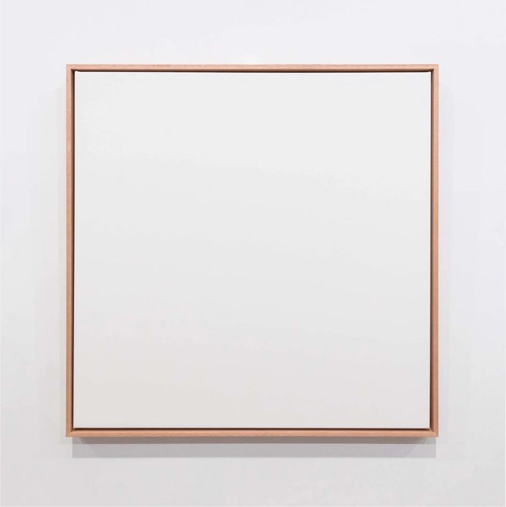 floating frame with canvas