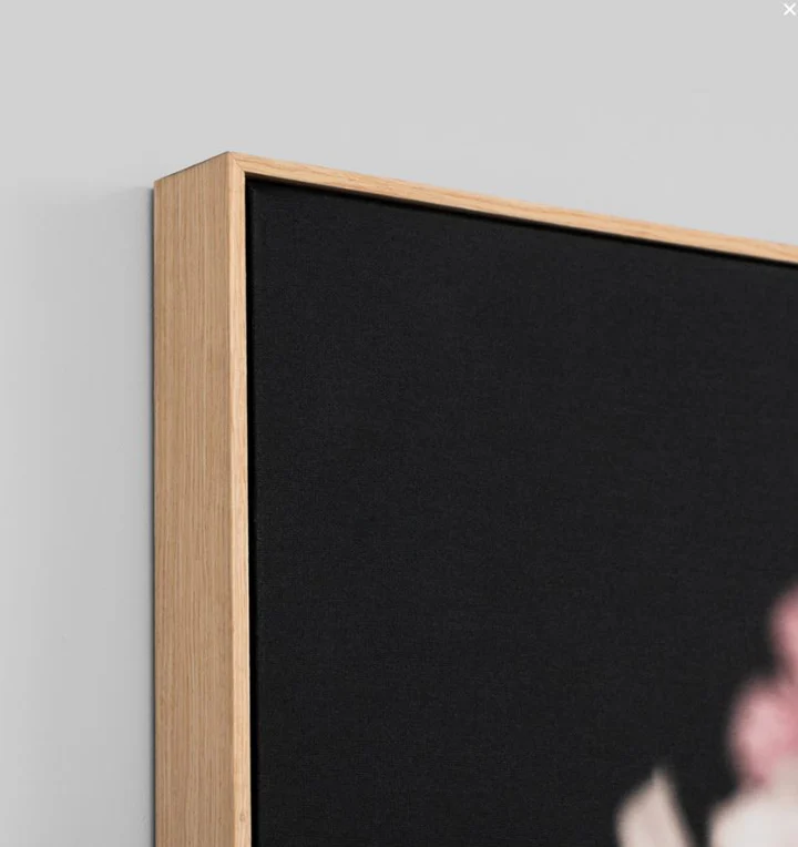 OAK WITH PRIMED BLACK CANVAS1 oak with primed canvas