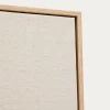 OAK WITH PRIMED LINEN blank canvas
