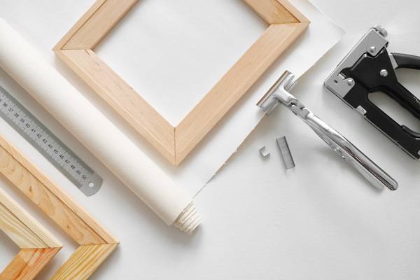 canvas stretched