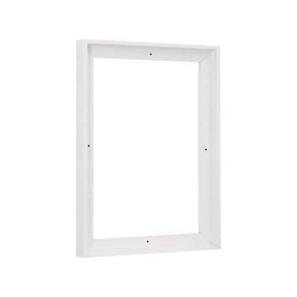 White Floating Frame