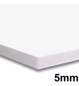 Non-Adhesive White Foamboard